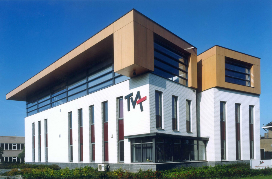 Idioom Architecten - Doetinchem - uitbreiding kantoor TVA media en communicatie aan de Koopmanslaan 12